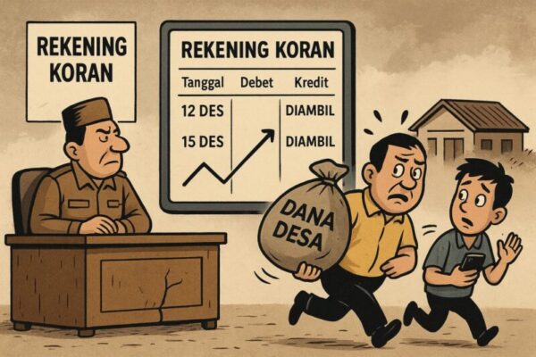 Gaji 9 Bulan Tak Dibayar, Dana Sudah Dicairkan Bendahara Desa Pagerungan Besar, DPMD Pastikan Pelanggaran