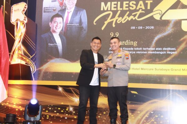 Kapolresta Sumenep Raih Penghargaan Ketik.com, Dinilai Penggerak Transformasi Institusi