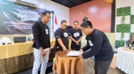Dua.dari kiri, A. Rahman usai Mubes KPP Sumenep 