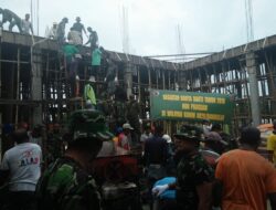 Gotong Royong, Anggota Kodim 0829 Bangkalan Bantu Pembangunan Masjid