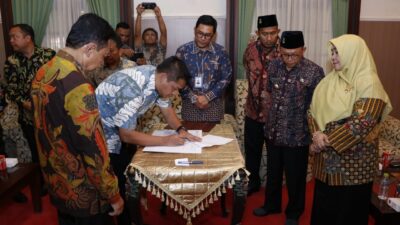 Bupati Sumenep Teken MoU dengan PT Perinus