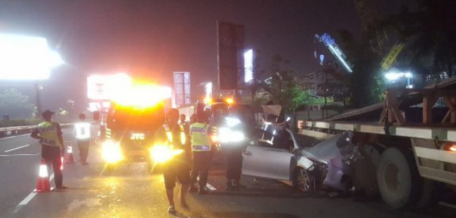 Kepala Kesbangpol Kota Tangsel Tewas dalam Kecelakaan di Tol Tangerang