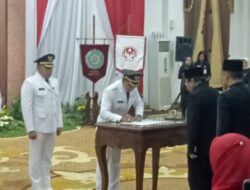 Setelah dilantik Bupati serta Wabup Melakukan Koordinasi dan Open house