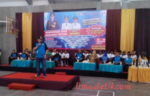 Wabup Buka Open Marching Band Kapolres Cup IV Bondowoso 2019