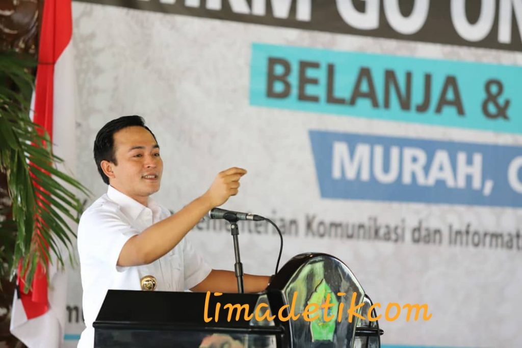 Kerjasama Pemkab-Kemkominfo, Bupati Baddrut: UMKM Diharapkan Bisa Mengembangkan Online