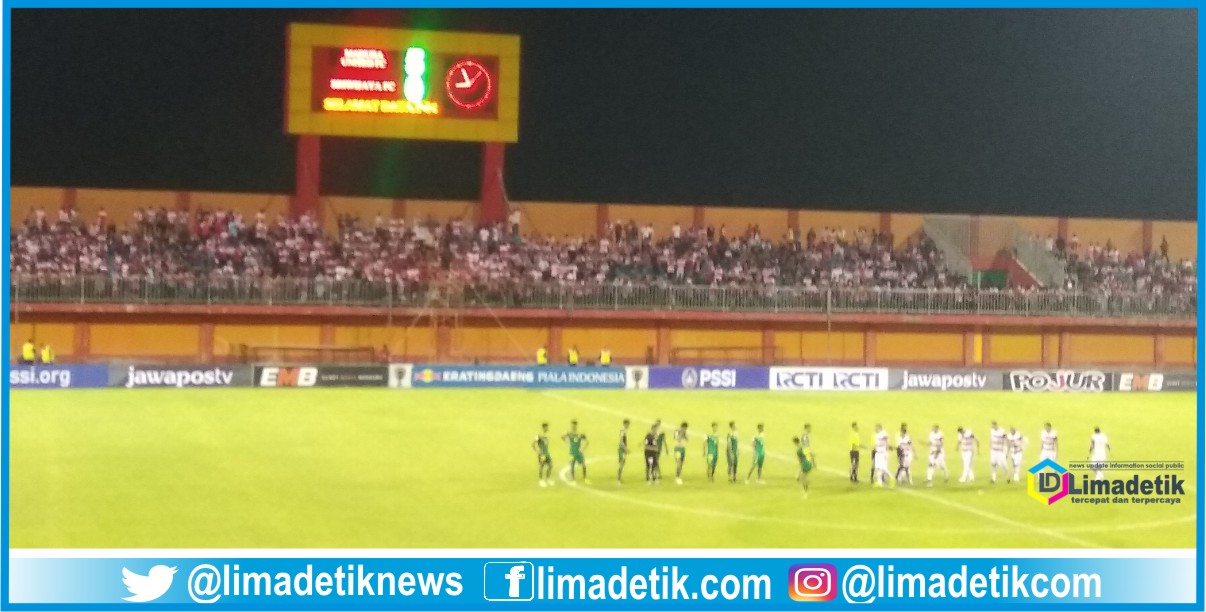 Piala Indonesia Leg Pertama Madura United Bungkam Sriwijaya Dengan Skor 5 0 1