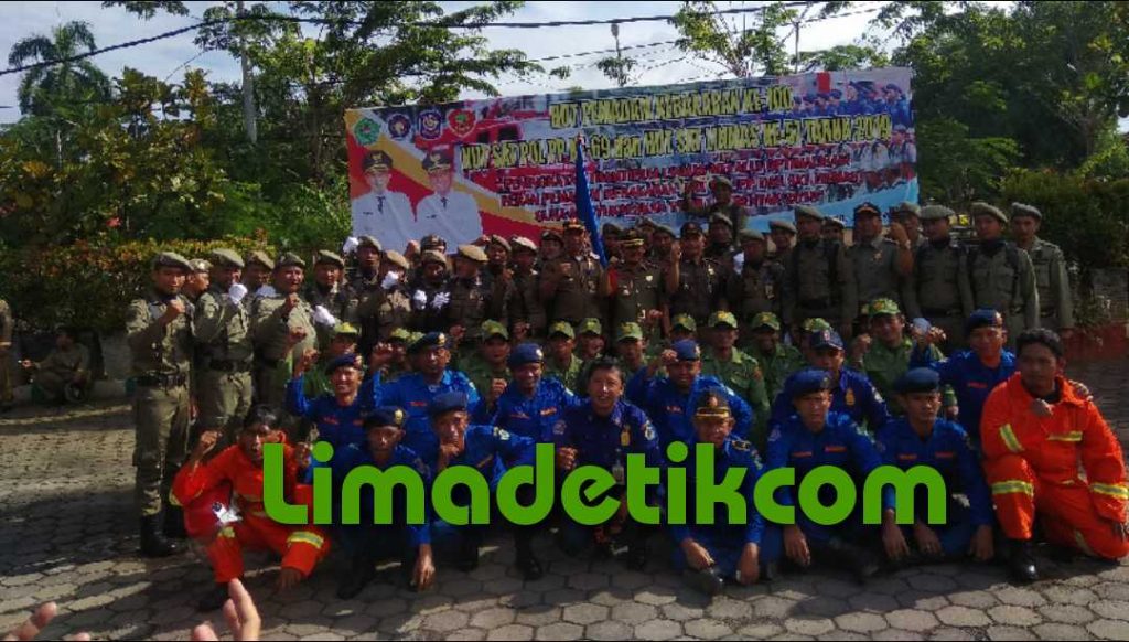 HUT Damkar, Satpol PP dan Satlinmas, Wabup Pamekasan ajak Tingkatkan Persatuan dan Kesatuan Bangsa