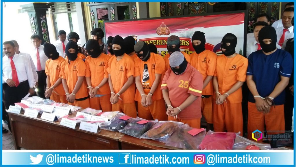 Baru Dua Bulan, 30 Tersangka Barang Haram Keok di Tangan Polisi Sumenep
