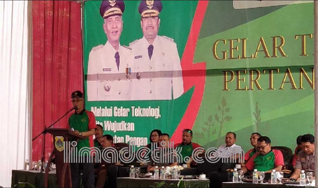 Gelar Teknologi Pertanian 2019, Bupati Fasilitasi Kelembagaan Kelompok Tani