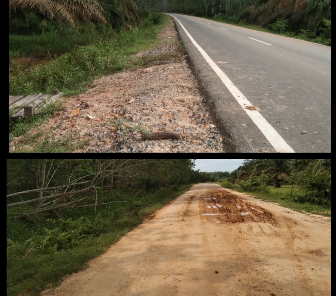 Diduga Ada Pengurangan Volume Proyek, PPK Dinas PU Bina Marga Kabupaten Inhu Catut Nama BPK untuk Kelabui Media