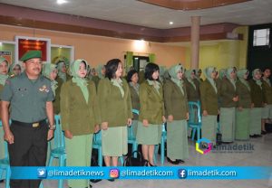 Ketua Persit KCK Cab 38 Kodim 0824/Jember Pimpin Sertijab Ketua Ranting 9 Ketua Persit KCK Cab 38 Kodim 0824/Jember Pimpin Sertijab Ketua Ranting