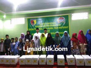 Safari Ramadan ke Kodim Pamekasan, Danrem 084 Baskara Jaya Santuni Anak Yatim