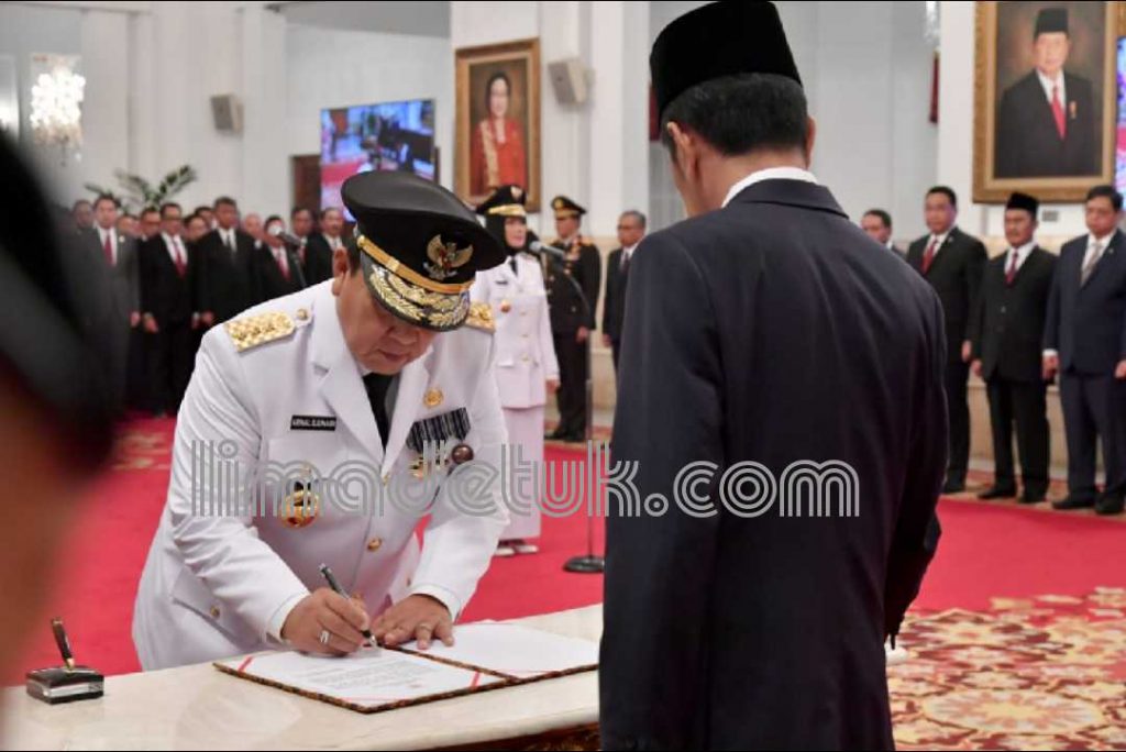 Presiden Jokowi Lantik Gubernur dan Wakil Gubernur Lampung