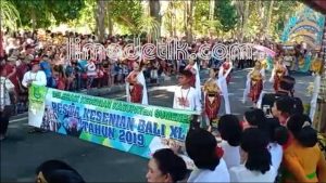 Tampil dengan Percaya Diri di Acara PKB XLI, Warga Bali Apresiasi Kontingen Kabupaten Sumenep