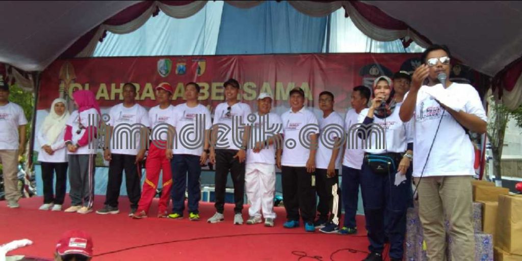 Dikemas Olahraga bersama, Forkopimda Sampang Deklarasikan Tolak Kerusuhan