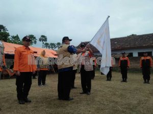 Pataka Destana Tsunami Diserahkan ke Bakorwil I Provinsi Jatim di Madiun