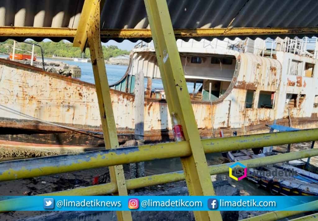 KM DBS II Milik Pemkab Sumenep Dijual ke Pedagang Besi Tua?