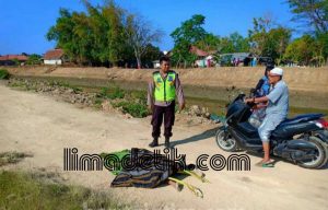 Bocah Ditemukan Meninggal di Jalan Inspeksi Sungai Kali Kamoning