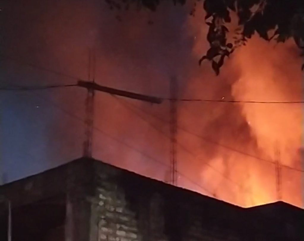 Kebakaran Landa Rumah Kost di Bangselok Sumenep