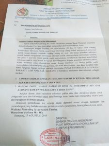 BPPKAD Sampang Tolak Permintaan Data Publik