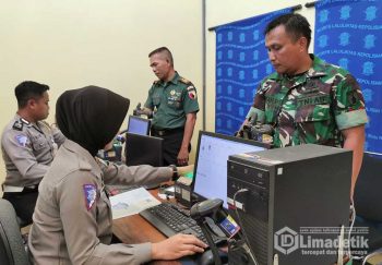 HUT TNI ke 74, Satlantas Polres Sumenep Berikan Perpanjangan SIM Gratis
