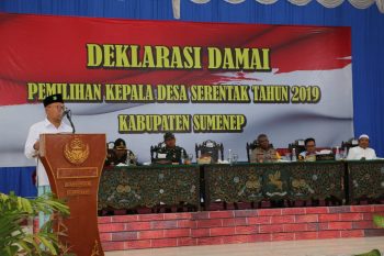 Pemkab Sumenep Gelar Deklarasi Pilkades Damai