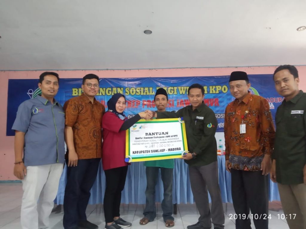 Bersama Madura Idea Foundation, Kemensos RI Lakukan Pembinaan MPKO di Sumenep