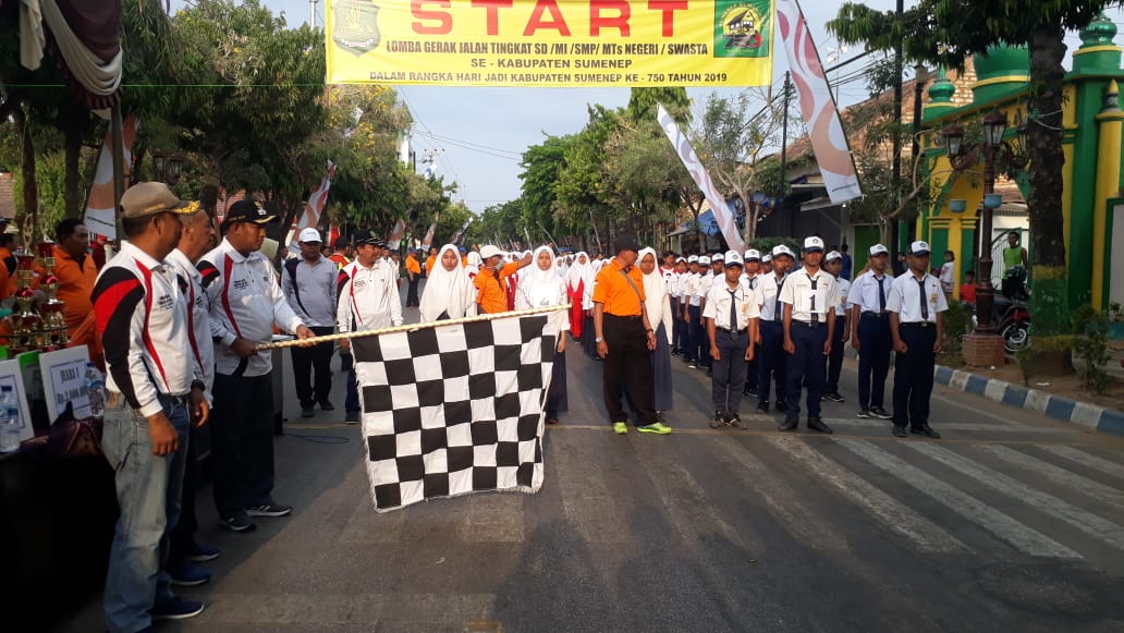 Peringati Hari Jadi, Disdik Sumenep Gelar Lomba Gerak Jalan 1 IMG 20191029 WA0029