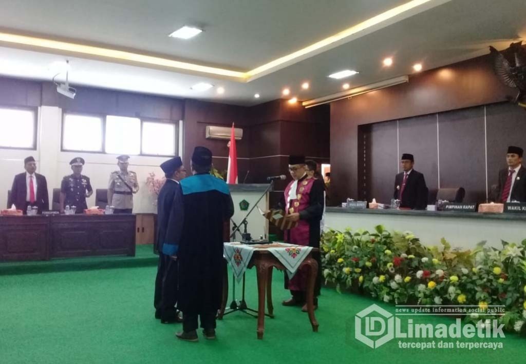 Resmi Dilantik, Fathorrahman Jabat Ketua DPRD Pamekasan periode 2019-2024