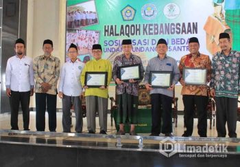 IKBAL TABAH Lamongan Gelar Halaqoh Kebangsaan Sosialisasi UU pesantren