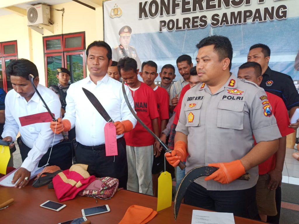 Pasca Pilkades Serentak, Polisi Tangkap Enam Tersangka S