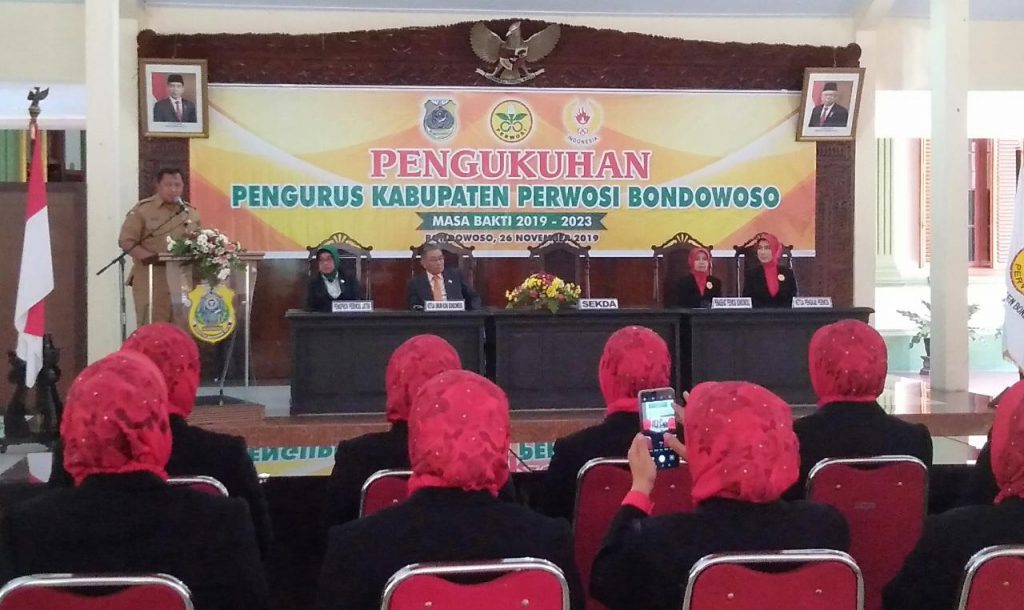 Perwosi Kabupaten Bondowoso Resmi Dikukuhkan