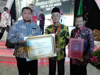 Kabupaten Bondowoso Raih Penghargaan Peduli HAM Tahun 2019