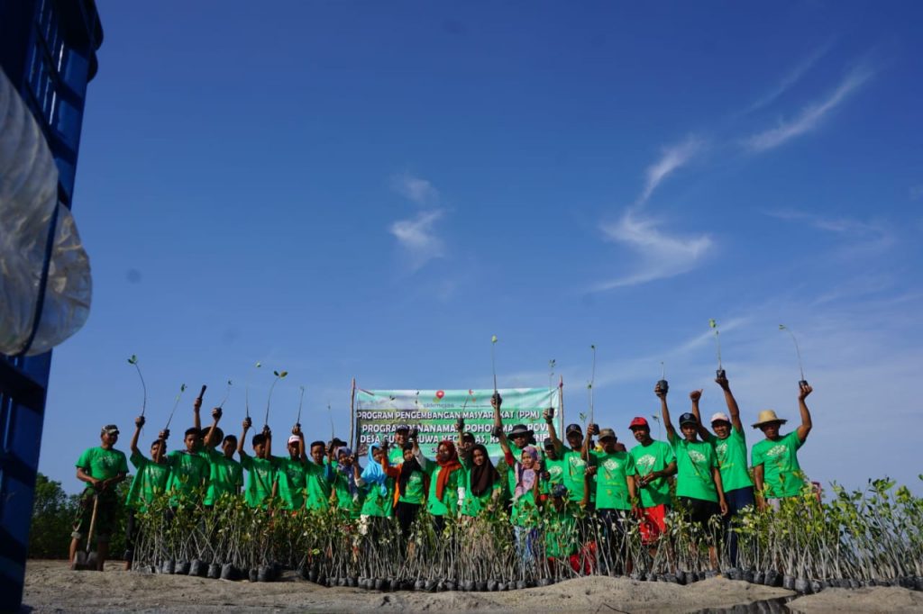 Gerakan Menanam 3.000 Mangrove di Pulau Guwa-guwa Sumenep