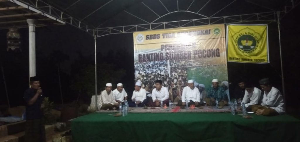 Perguruan Bela Diri Tiga Serangkai Deklarasi di Desa Pocong