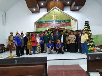 Natal 2019, Barikade Gusdur Anjangsana ke Beberapa Gereja di Surabaya