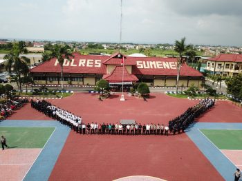 Pesan Kapolres Sumenep Saat Gelar Upacara HUT Satpam ke 39