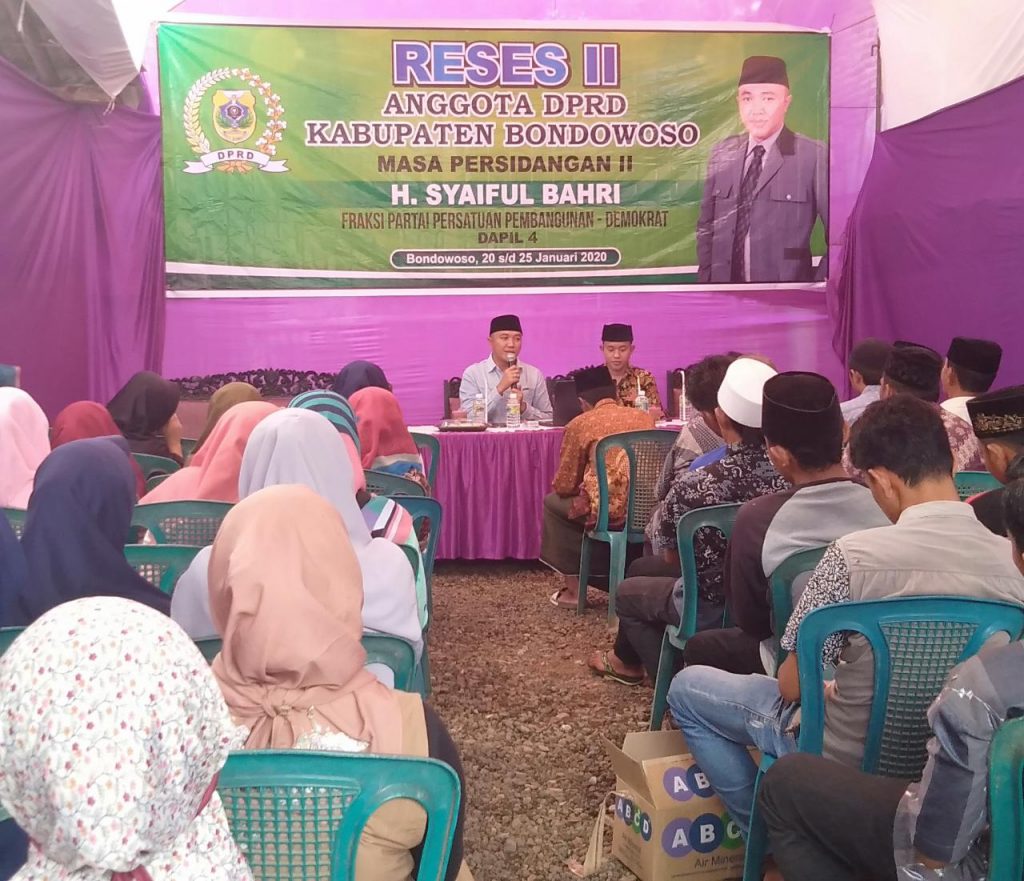 Gelar Reses, Gus Syef Prioritaskan Bantuan Untuk Perbaikan Ekonomi