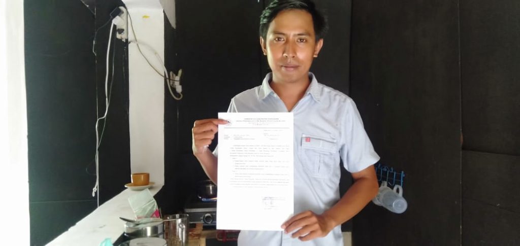 Protes, Pengusaha Muda Sesalkan Sikap Dinas PUPR Pamekasan Tolak Izin Sewa Cafenya
