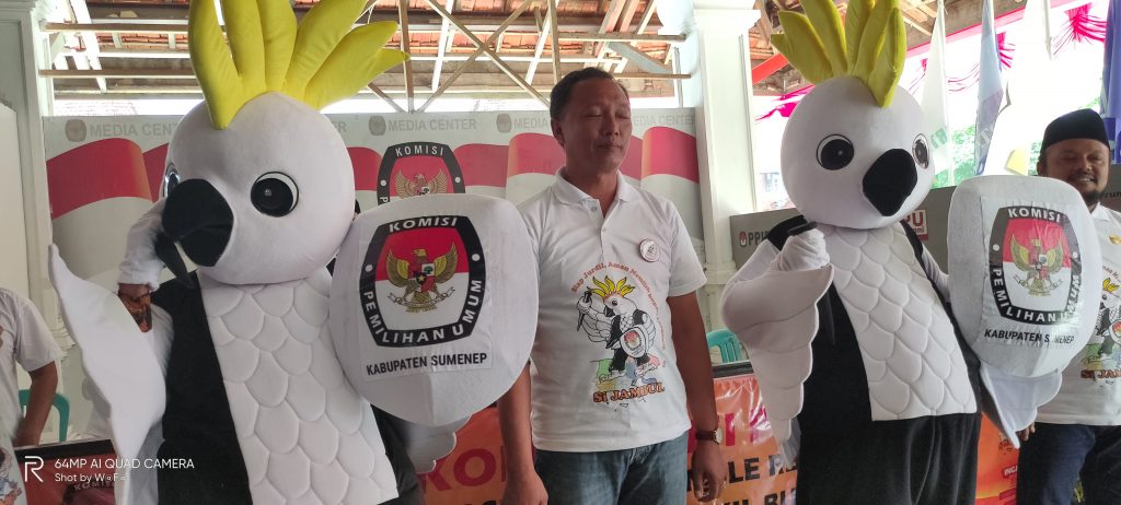 Si Jambul Kuning Resmi Jadi Maskot Pilbup dan Pilwabup Sumenep Tahun 2020
