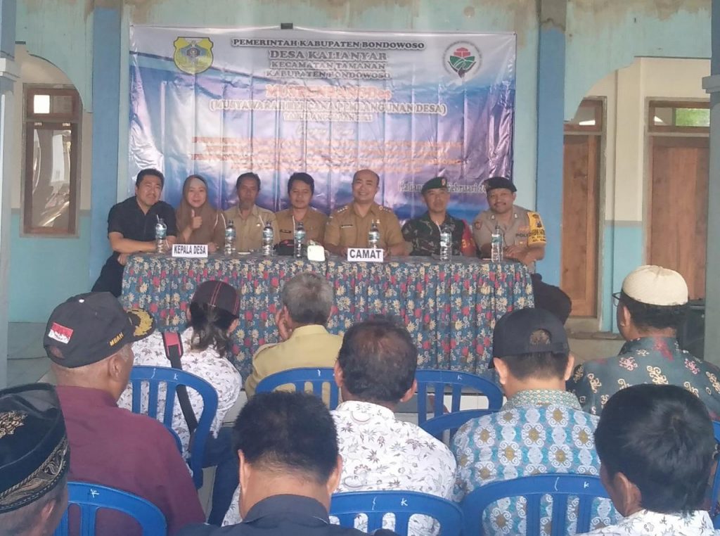 Normalisasi Aliran Sungai Menjadi Prioritas Dalam Musrenbangdes Kalianyar