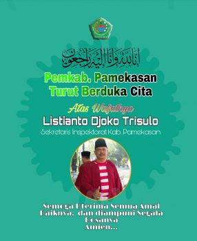 Pemred dan Seluruh Crew Limadetik.com Ikut Berduka Cita Atas Wafatnya Sekretaris Inspektorat Kabupaten Pamekasan