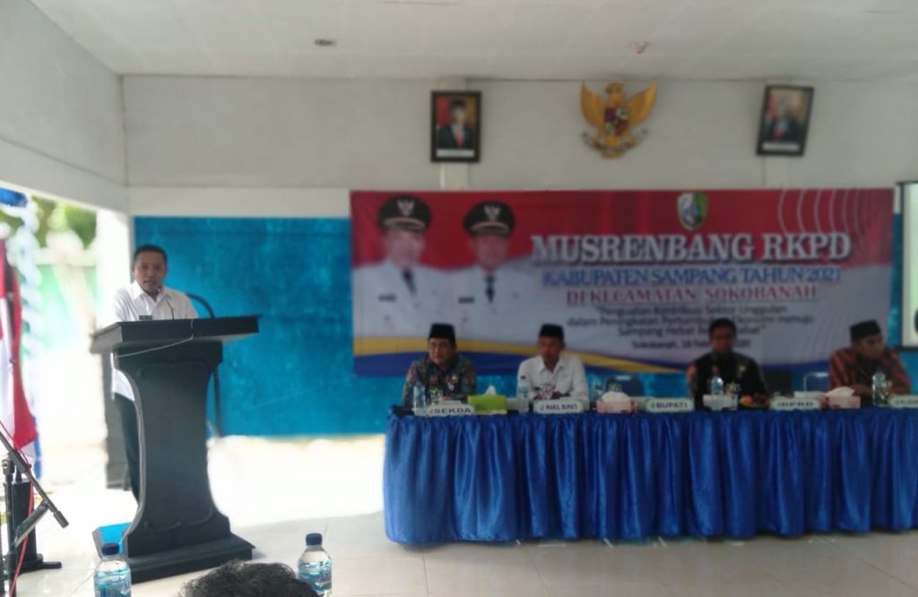 Bupati Sampang Tekankan Sinergitas Program Dalam Musrenbangcam Sokobanah