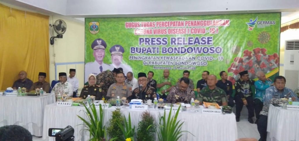 Tingkatkan Kewaspadaan, Pemkab Bentuk Pusat Informasi Covid-19