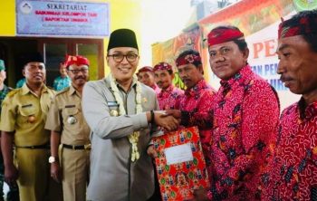 Wujudkan Pertumbuhan Ekonomi dari Bawah, Bupati Pamekasan Resmikan PKPM Kelurahan Kangenan
