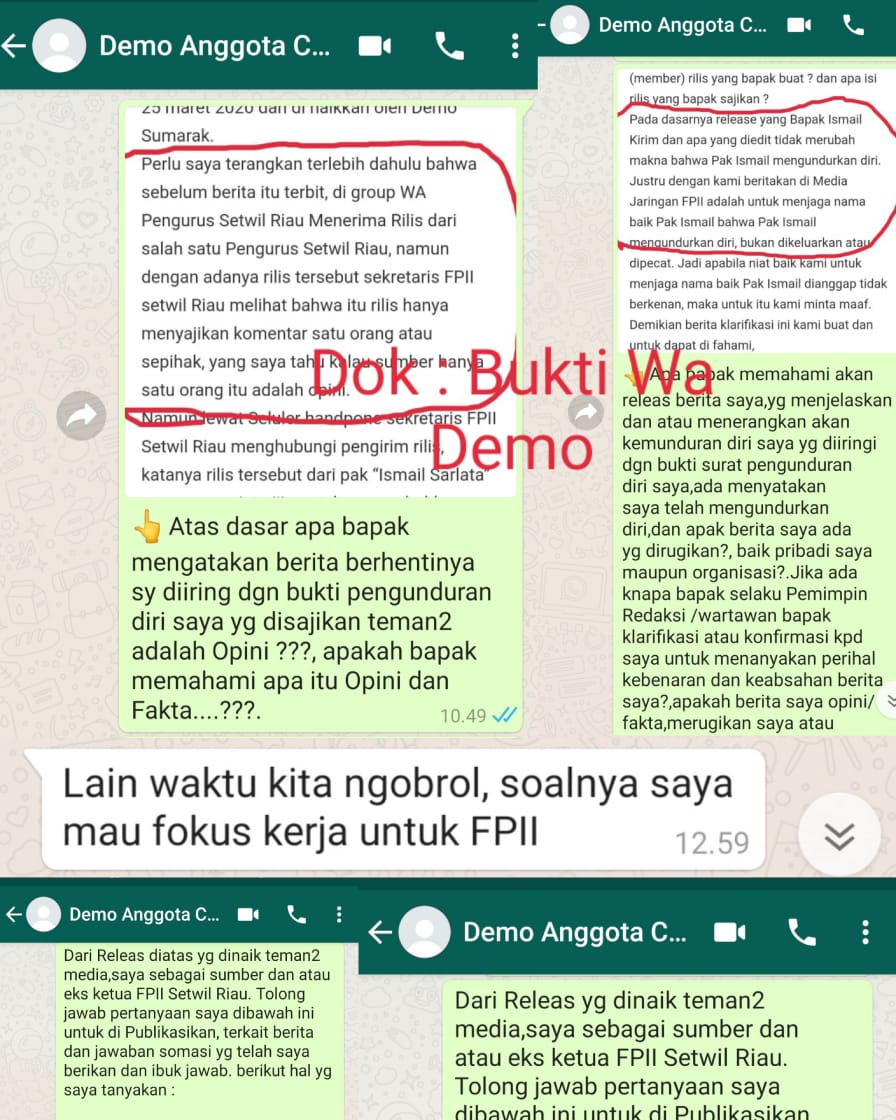 Pemimpin Redaksi Borgolnews.com dan Nuansadunia.com Diduga Gagal Paham, Ismail Sarlata "Jujur itu Tidak Sulit dan Lebih Baik Serta Mengurangi Dosa." 1 IMG 20200328 WA0139