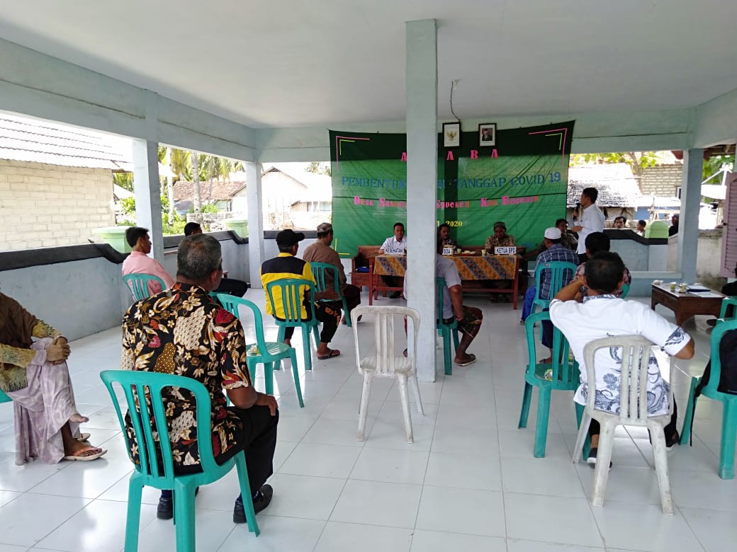 Bentuk Tim Tanggap Covid-19, Kades Sase'el Sapeken Imbau Masyarakat Indahkan Intruksi Pemerintah 1 IMG 20200401 WA0099