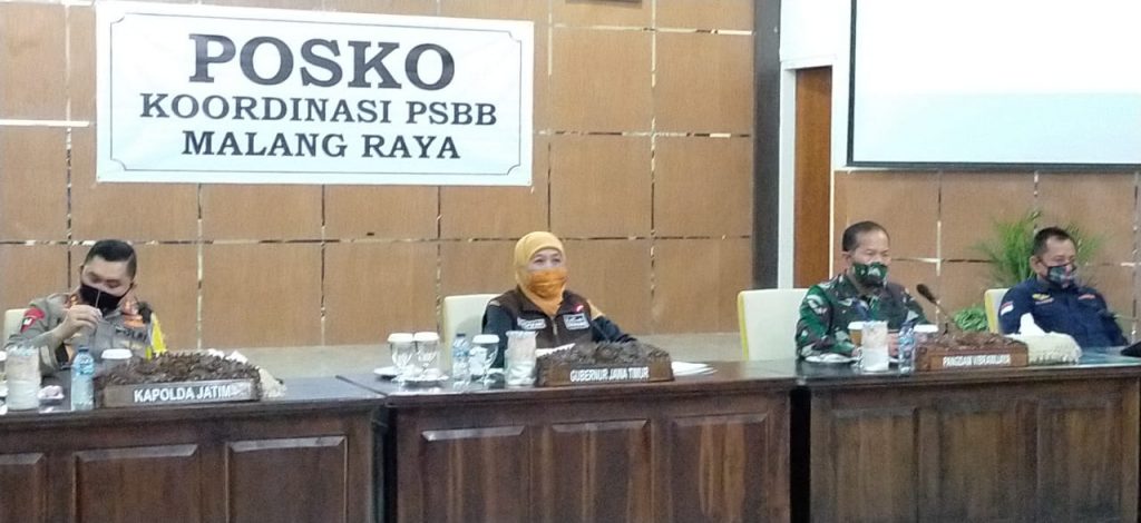 Penerapan PSBB di Malang Raya Cukup Sekali, Selanjutnya Menuju Transisi New Normal Life