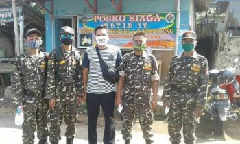 Cegah Penyebaran Covid-19, Banser Satkoryon Randuagung Perketat Penjagaan di Pos Jaga