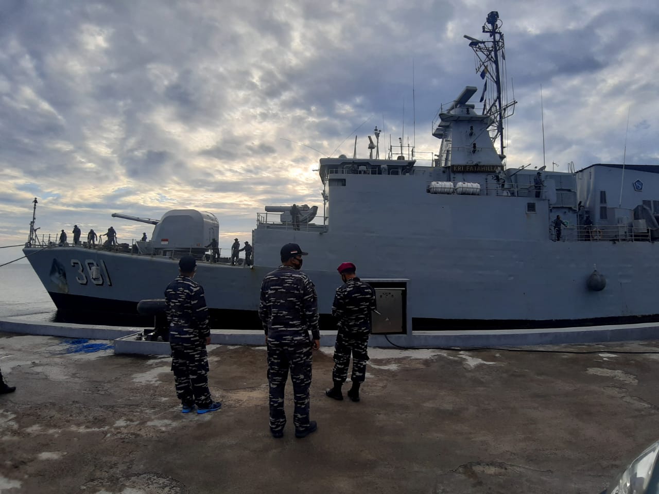 26 Dua Kapal Perang TNI AL Jajaran Koarmada II Sandar Di Lanal Mamuju.2